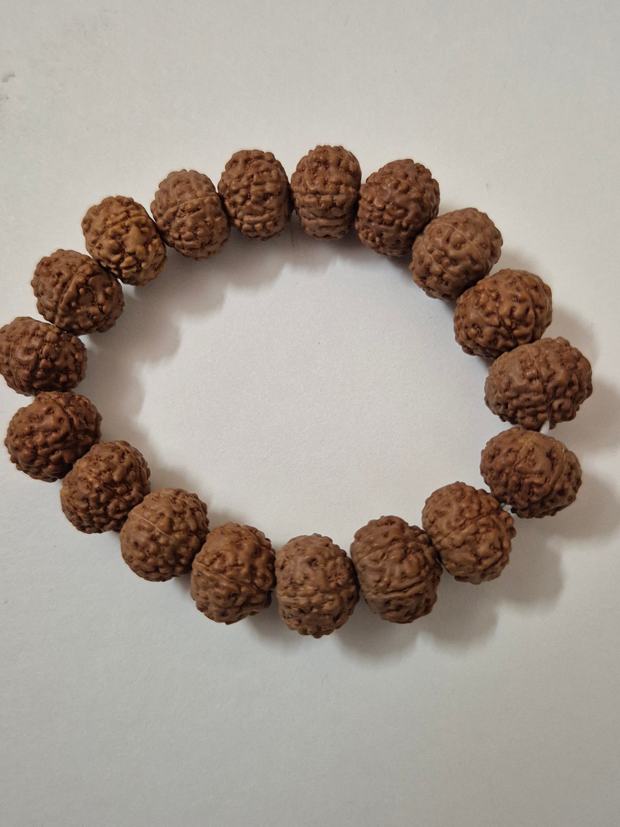 Rudravishnu 7 Mukhi Rudraksha Bracelet  | Natural Untreated Bead | Sample X-Ray Tested | Wealth & Prosperity