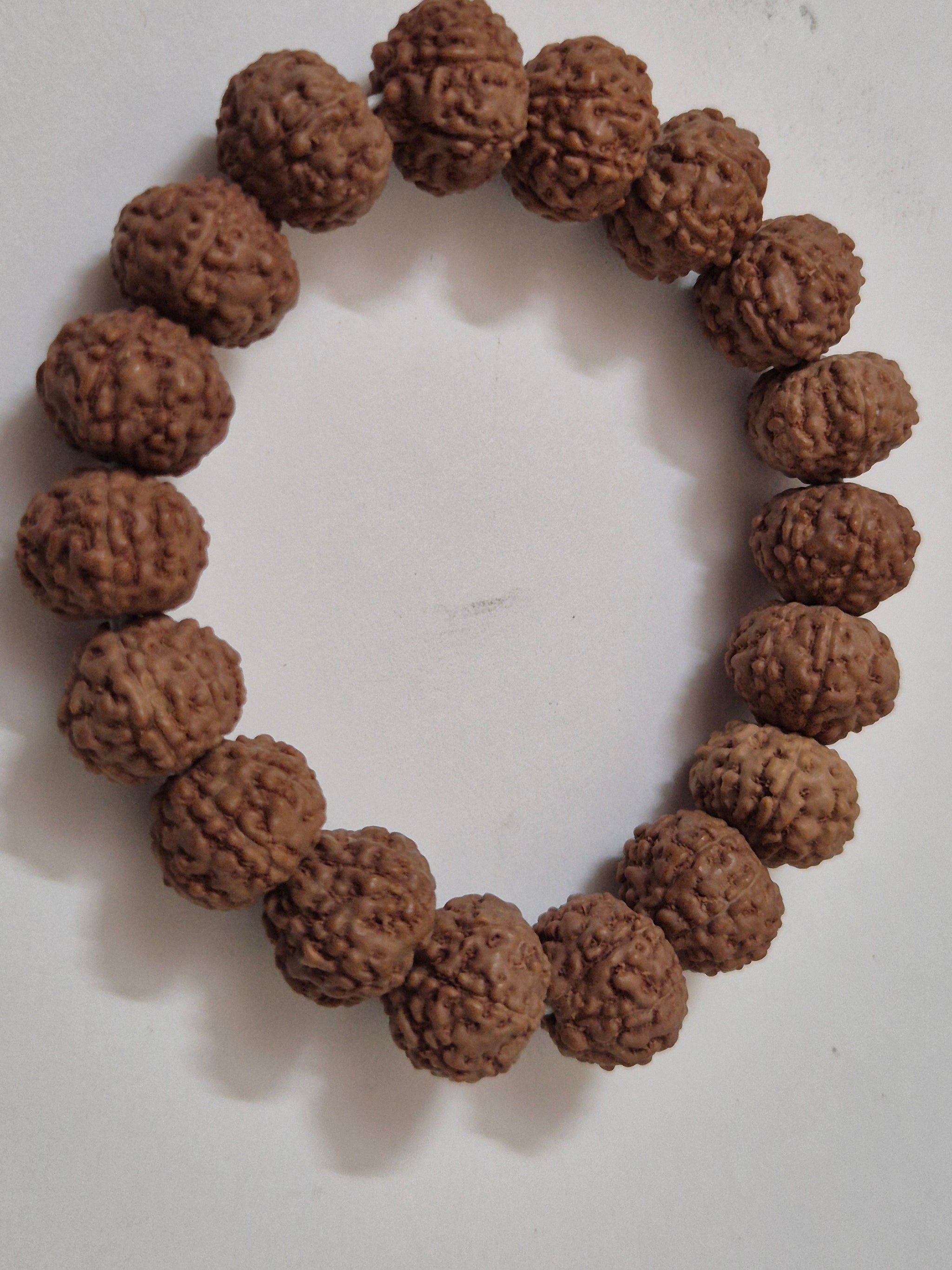 Rudravishnu 7 Mukhi Rudraksha Bracelet  | Natural Untreated Bead | Sample X-Ray Tested | Wealth & Prosperity